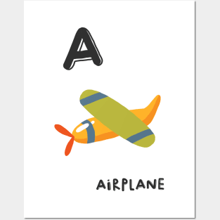 Airplane A Posters and Art